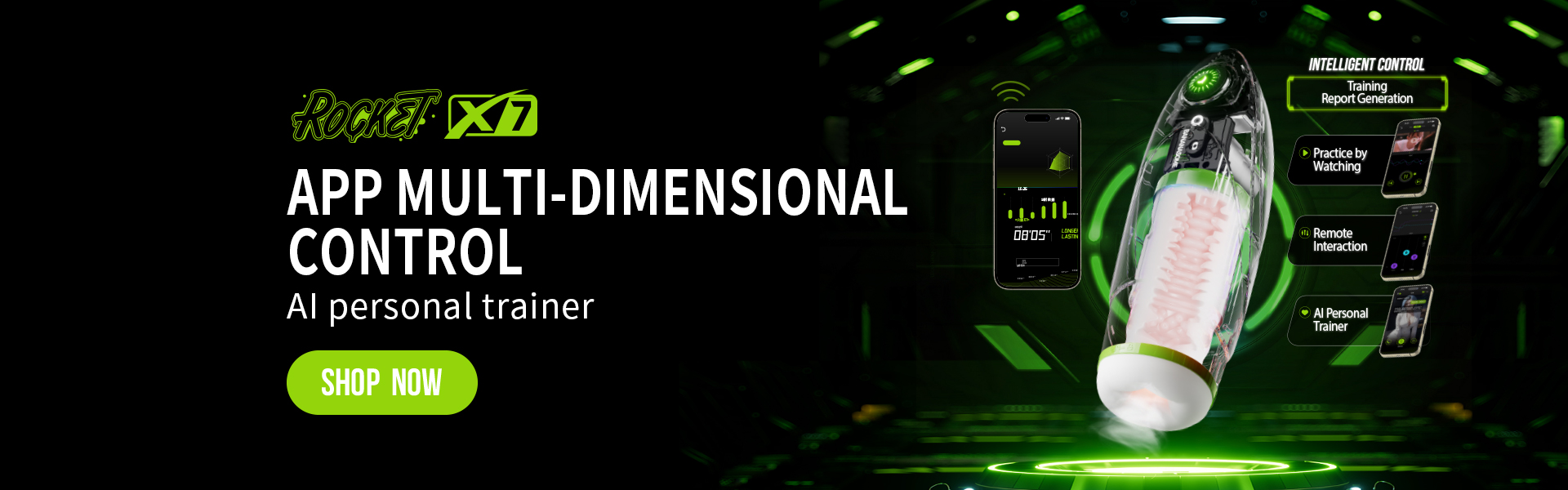 RocketX7 with Folding Stand